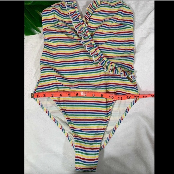 NEW Solid & Striped The Nadine Stripe One-Piece‎ Swimsuit SZ Medium - Picture 4 of 9